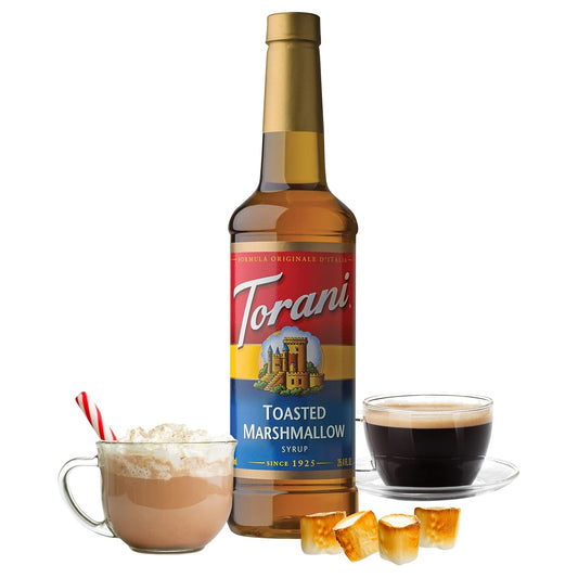 Torani Syrup, Toasted Marshmallow, 25.4 Ounces (Pack Of 4)