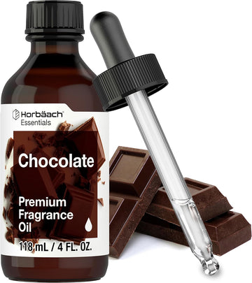 Horbäach Chocolate Fragrance Oil | 4 Fl Oz (118Ml) | Premium Grade | For Diffusers, Candle And Soap Making, Diy Projects & More