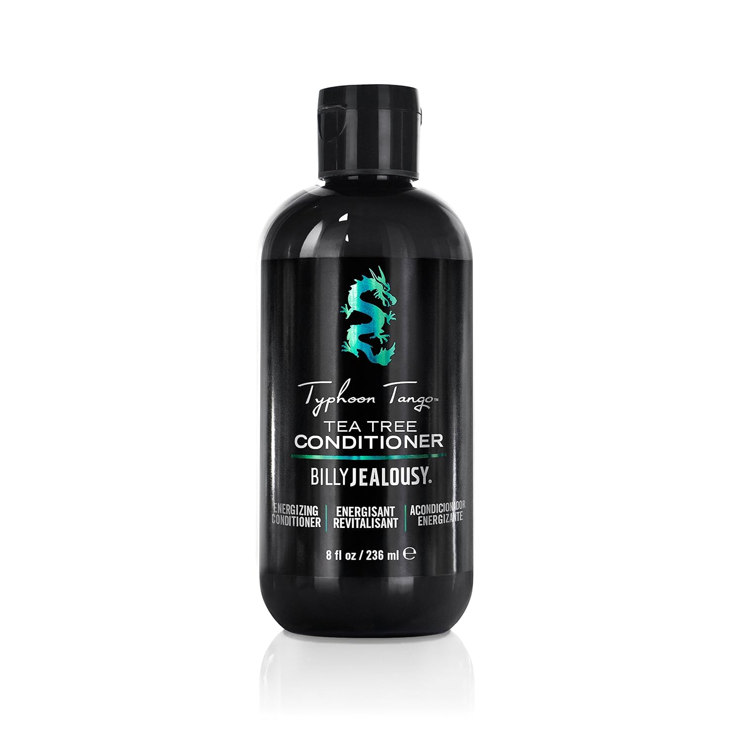 Billy Jealousy Typhoon Tango Tea Tree Conditioner For Men With Peppermint & Rosemary, Helps Prevents Flakes, Breakage & Split Ends, And Soothes Scalp Itch & Irritation, 8 Fl Oz