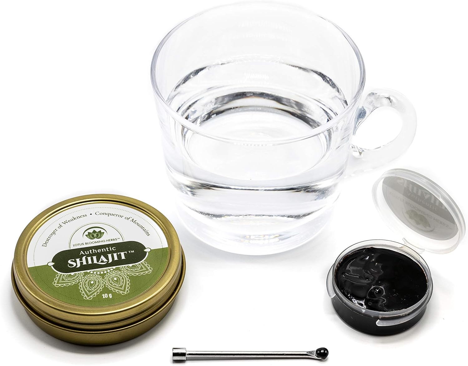 Authentic Shilajit – 100% Pure Gold Grade Himalayan Shilajit Resin With Fulvic Acid & Trace Minerals | Supports Healthy Energy, Stamina & Strength | Lotus Blooming Herbs | 10 Grams