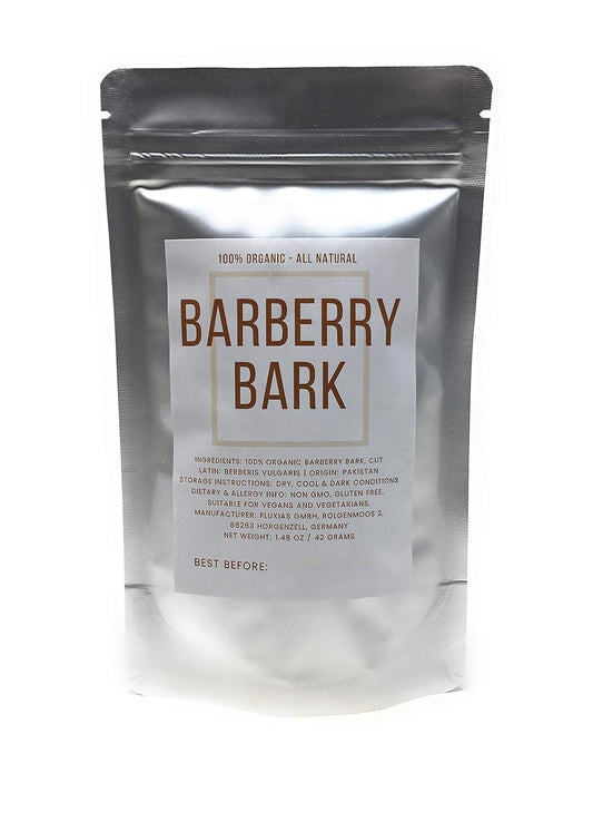 Barberry Bark - Dried, Cut & Natural Berberis Vulgaris Bark - Net Weight: 1.48Oz/ 42G : Grocery & Gourmet Food