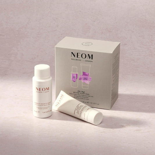 Neom- Oh Mg! Better Sleep Duo Gift Set | Perfect Night'S Sleep Magnesium Bath Milk & Magnesium Body Butter