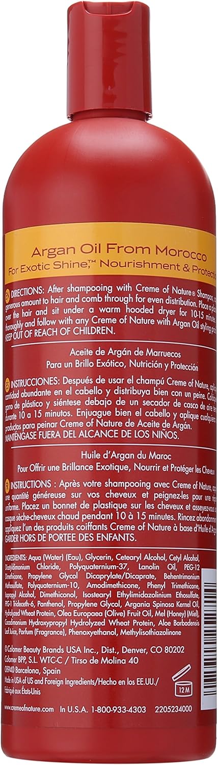 Creme Of Nature Argan Oil Pro Conditioning Treatment Stubby Claw Hammer 591 Ml, White