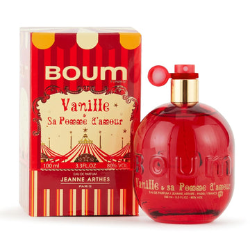 Boum Vanille Et Sa Pomme D'Amour Eau De Parfum - Spray Perfume For Women - Floral Fruity Scent - Notes Of Orange, Candy Apple - Made In France - 3.38 Fl.Oz