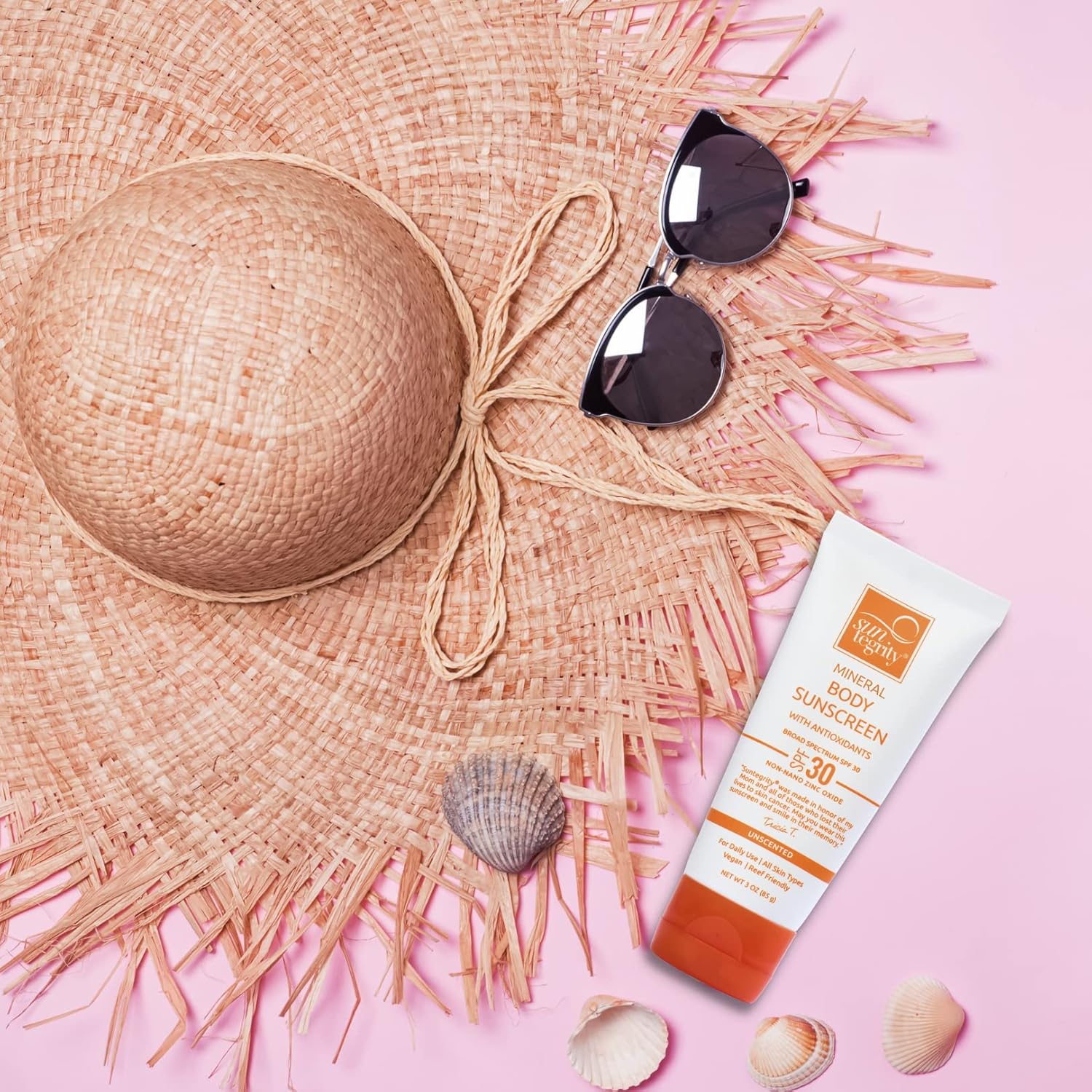 Suntegrity Unscented Mineral Sunscreen For Body - 3 Oz. : Beauty & Personal Care