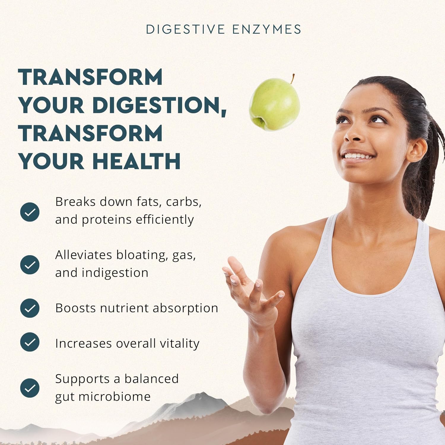 Ancestral Supplements Digestive Enzymes For Women & Men, 90 Capsules, With Probiotics And Grass Fed Beef Organs, Supports Gut Health, Digestive Health & Nutrient Absorption, Allergen Free, Non Gmo : Health & Household