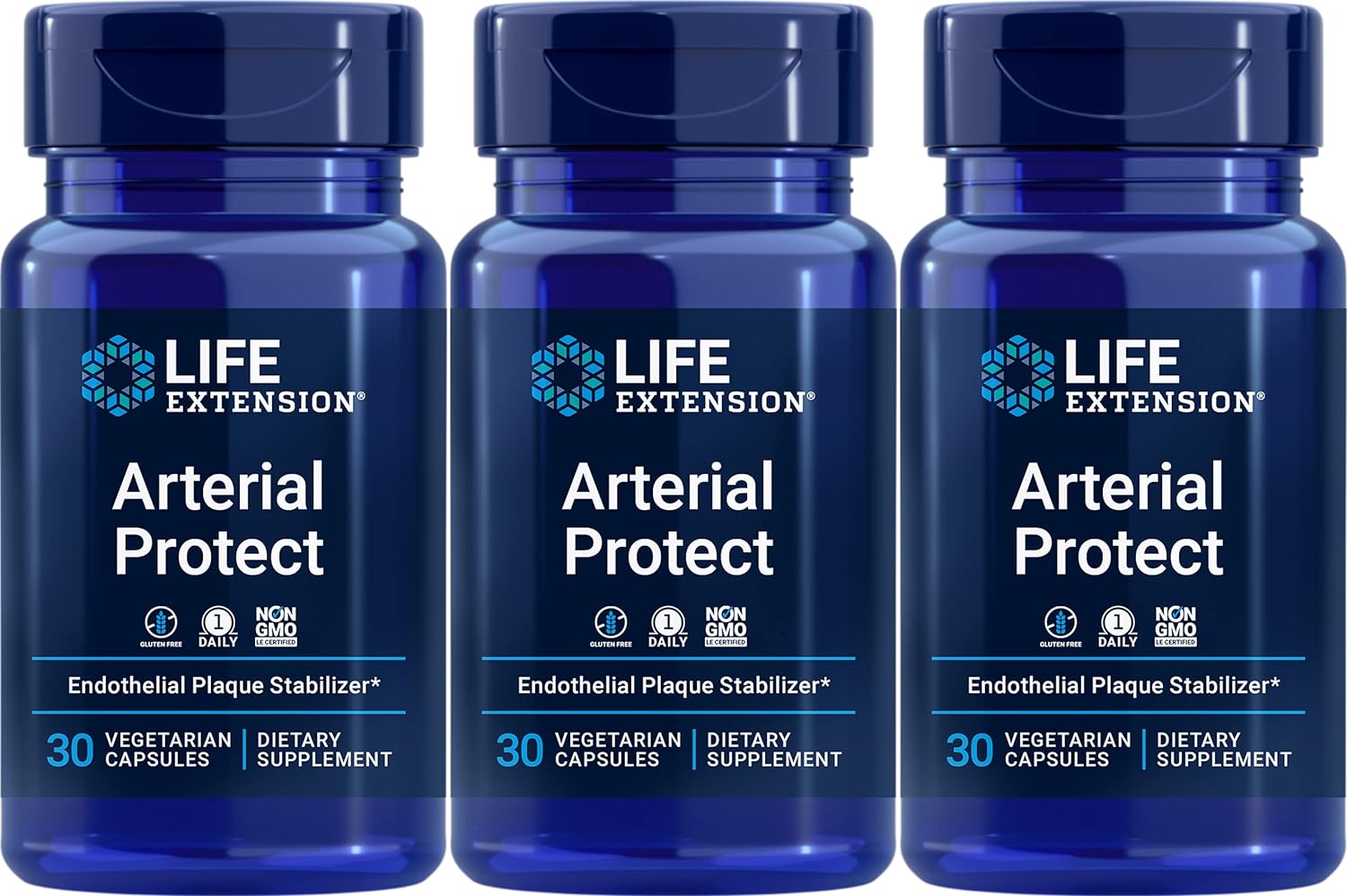 Life Extension Arterial Protect 30 Vegetarian Capsules (Pack Of 3)
