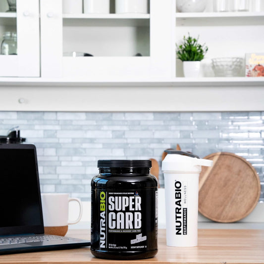 Nutrabio Super Carb, Carbohydrate Powder With Cluster Dextrin & Electrolytes, Advanced Carb Supplement Powder For Workout Fuel, Performance, And Muscle Recovery, Cyclic Dextrin, Unflavored, 30 Sv
