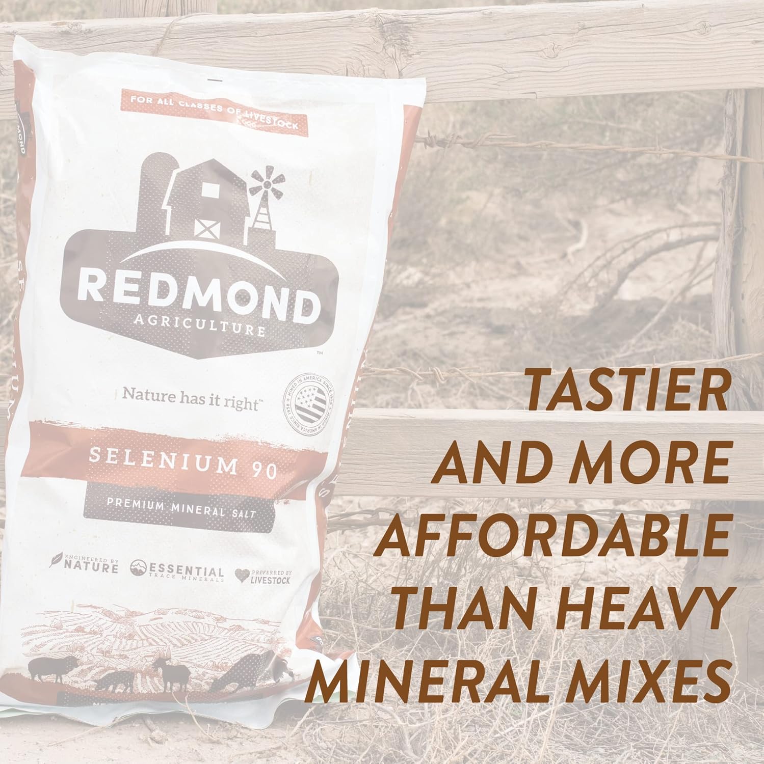 Redmond Agriculture Selenium 90 Premium Mineral Salt : Health & Household