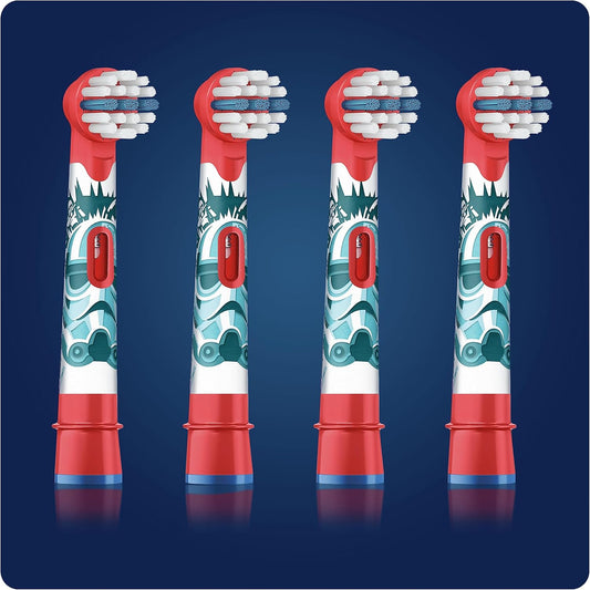 Oral-B Kids Stages Power Frozen Replacement Heads (Pack Of 4)