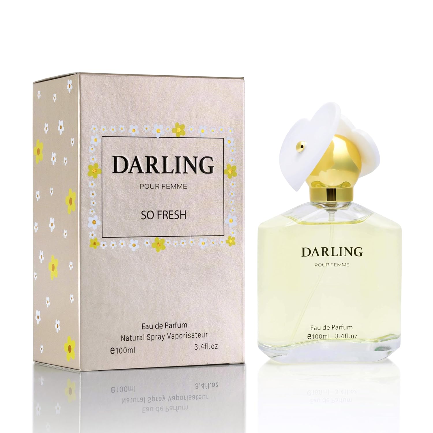Urban Collection Darling So Fresh For Women Eau De Parfum – Fruity & Floral Fragrance – Grapefruit, Sweet Raspberry – Jasmine, Rose – Free Of Paraben, Vegan & Cruelty-Free – 100Ml Bottle