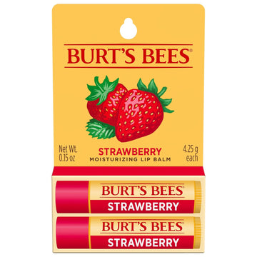 Burt'S Bees Lip Balm, Lip Moisturizer With Responsibly Sourced Beeswax, With Vitamin E & Peppermint Oil, Natural Origin Moisturizing Care, 1 Tube, 0.15 Oz