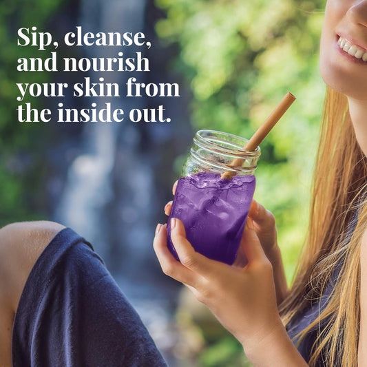 The Republic Of Tea Beautifying Botanicals® Beauty Blueberry Lavender Herbal Iced Tea Bags (8 Count)