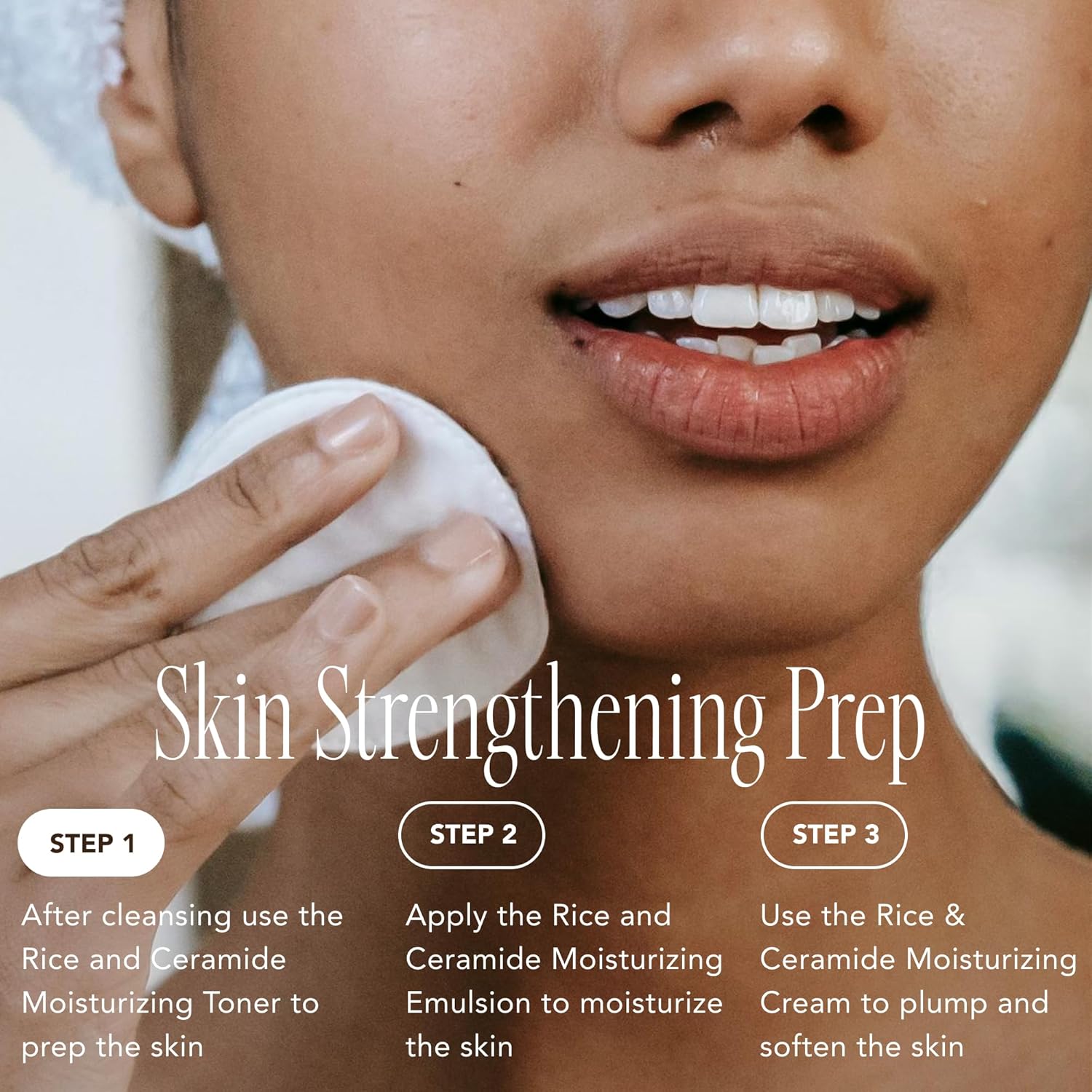 The Face Shop Rice Ceramide Moisturizing Toner - Rice Extract Rice Toner For Face - Strengthens Skin Barrier - Hydrating Targets Dryness - Lightweight Face Moisturizer - Glow Essence Korean Skin Care : Beauty & Personal Care