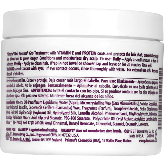 Palmer's Hair Success Gro Treatment with Vitamin E, 3.5 Ounce