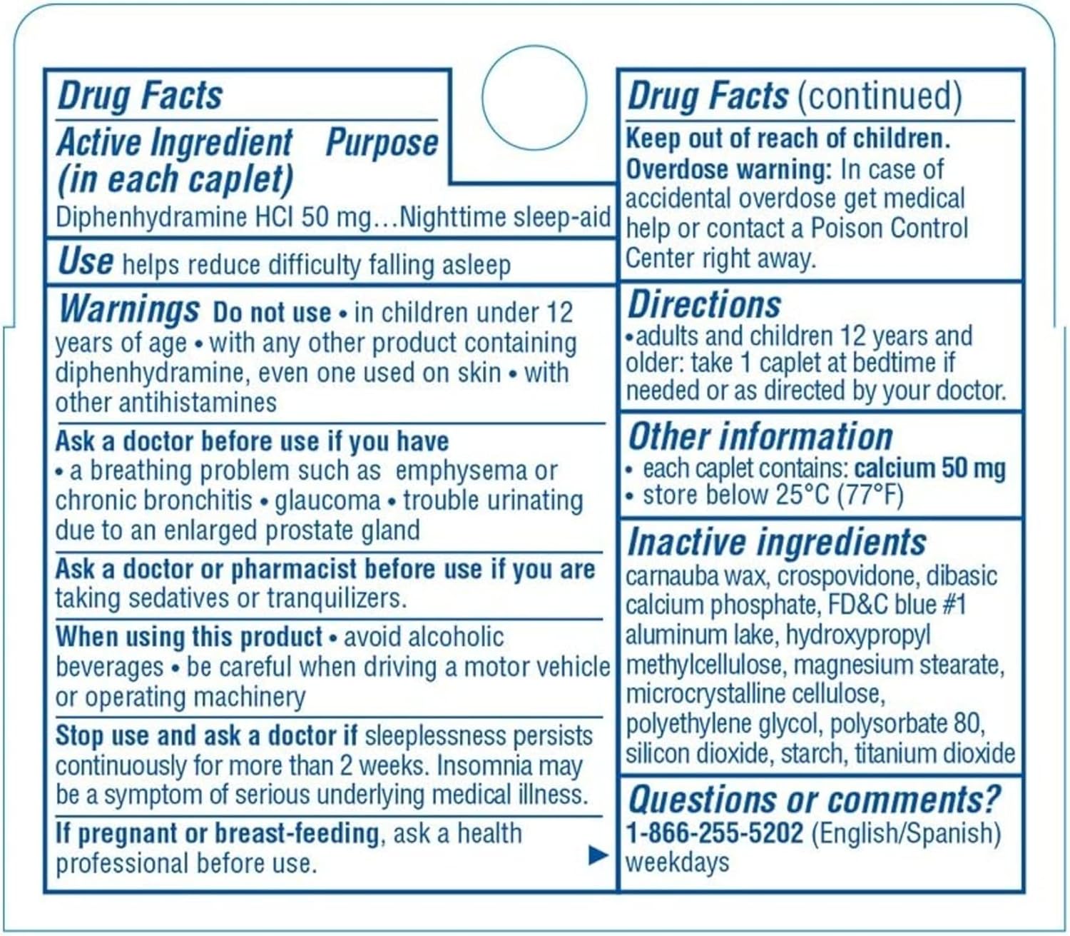 Sominex Nighttime Sleep-Aid Tablets, Maximum Strength Formula, Single Dose, Assorted, 16 Count : Health & Household