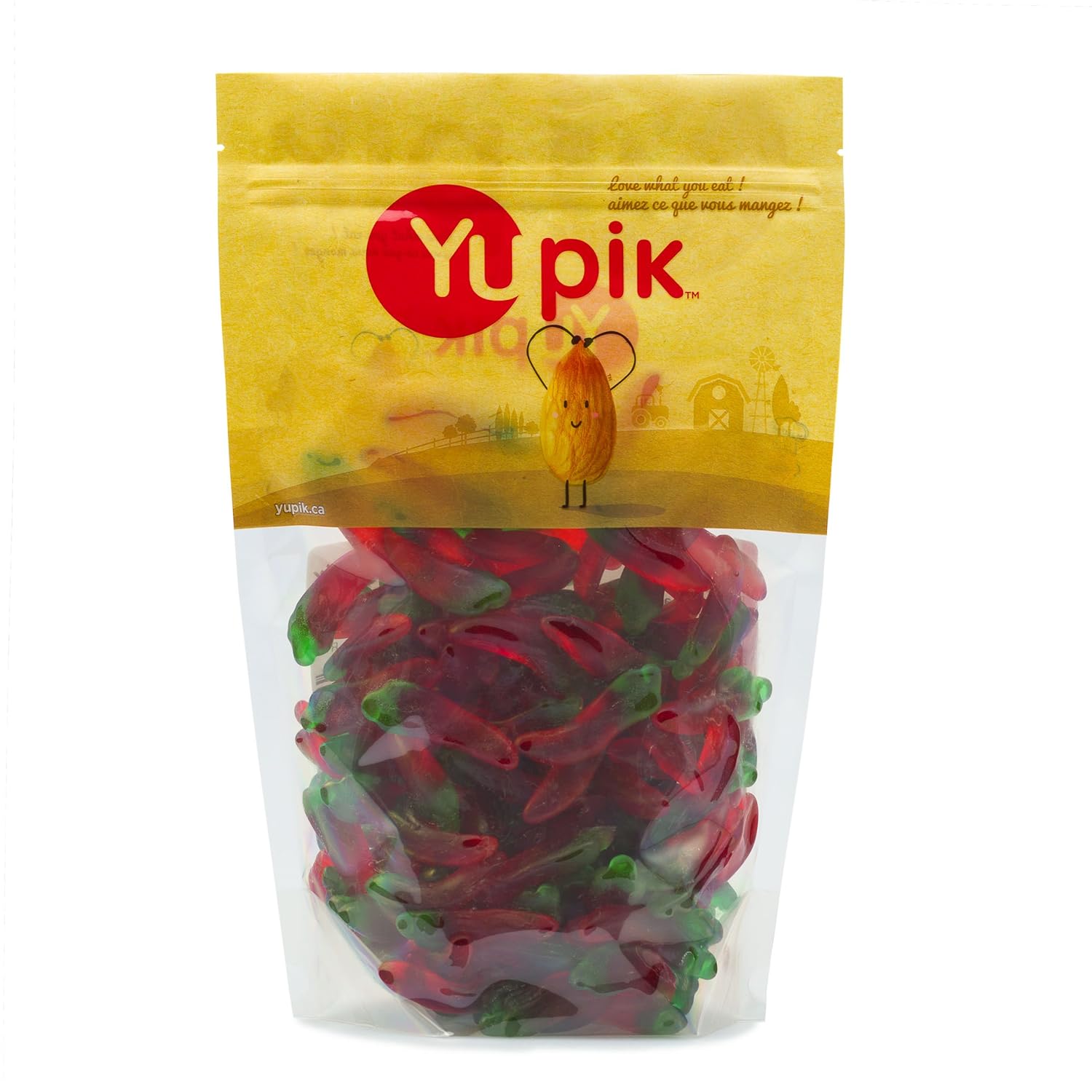 Yupik Red Hot Pepper Gummies, 2.2 Pound