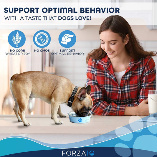 Forza10 Sensitive Behavioral Dry Dog Food, Grain Free Chicken Free Anxiety Veterinarian Recommended No Prescription, Fish Flavor, 25 Pound, Adult Dog