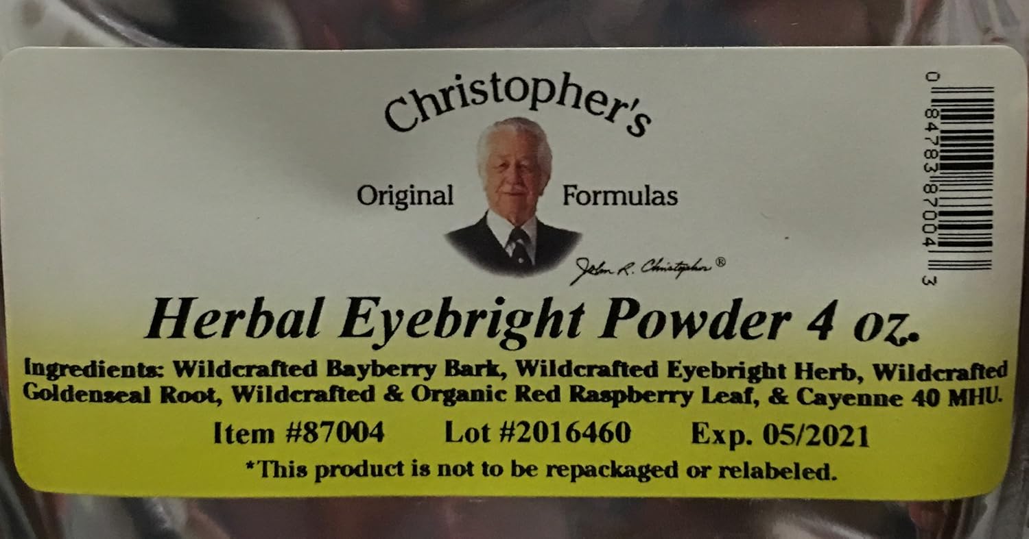 Christophers Original Formulas Herbal Eyebright Powder 