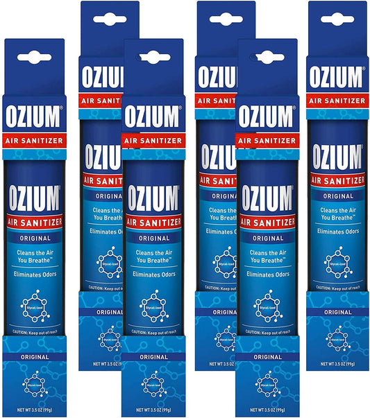 Ozium Air Sanitizer 3.5 oz Spray, Original (6) : Health & Household