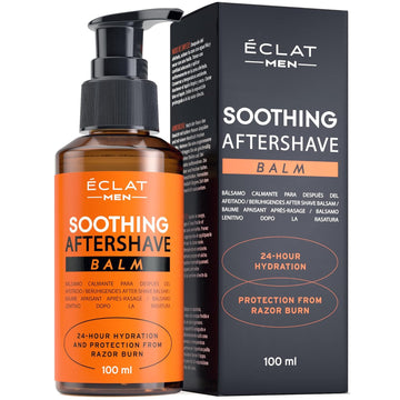 Aftershave For Men - Post Shave Balm, Light And Non Greasy Aftershave Balm That Reduces Razor Burn, Bump And Redness, Hydrating Mens Aftershave, 100% Organic After Shave Lotion, Mens Aftershave Balm