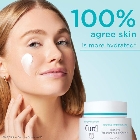 Curel Japanese Skin Care Hydrating Water Essence Toner, Water Based Face Moisturizer For Dry Skin, Serum For Face, 5 Oz