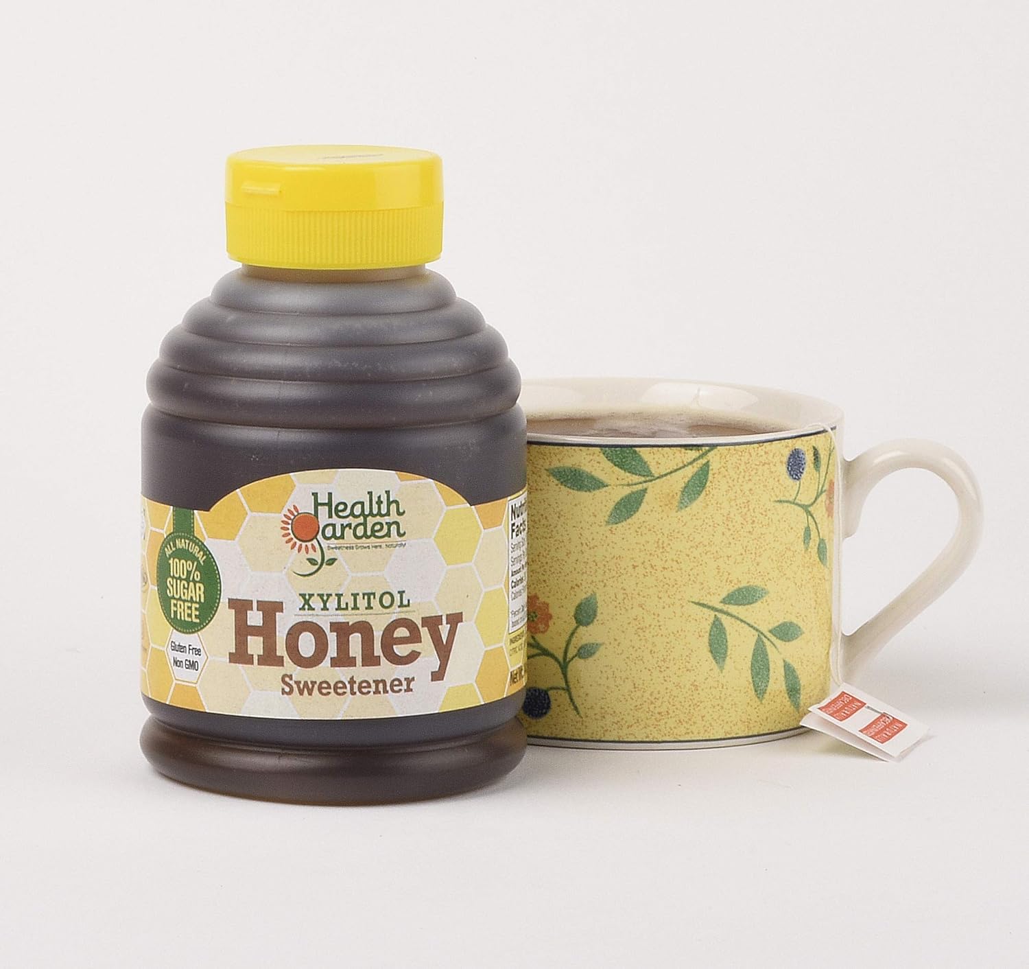 Health Garden Birch Xylitol Sugar Free Honey - Non Gmo - Kosher - Made In The U.S.A. (14 Oz X 2) : Grocery & Gourmet Food