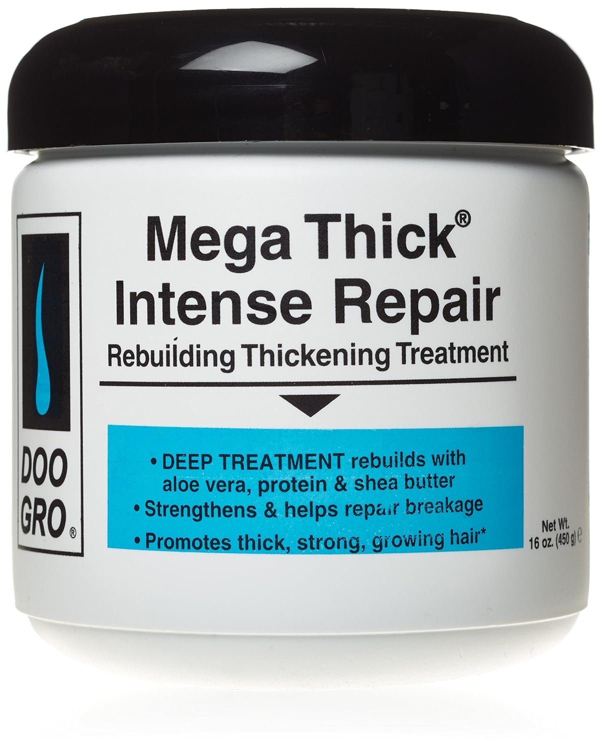 Doo Gro Mega Thick Rebuilding Intense Repair Thickening Treatment, 16 Ounce : Hair Regrowth Treatments : Beauty & Personal Care
