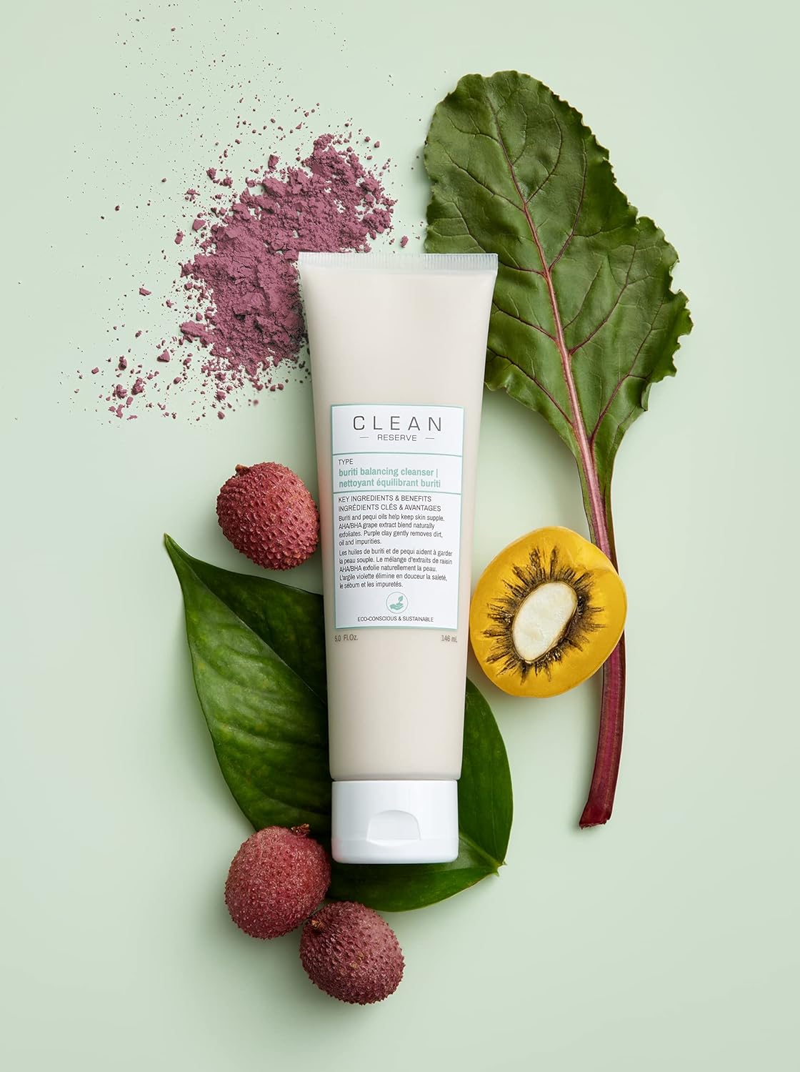 Clean Reserve Buriti Balancing Face Cleanser | Vegan : Beauty & Personal Care