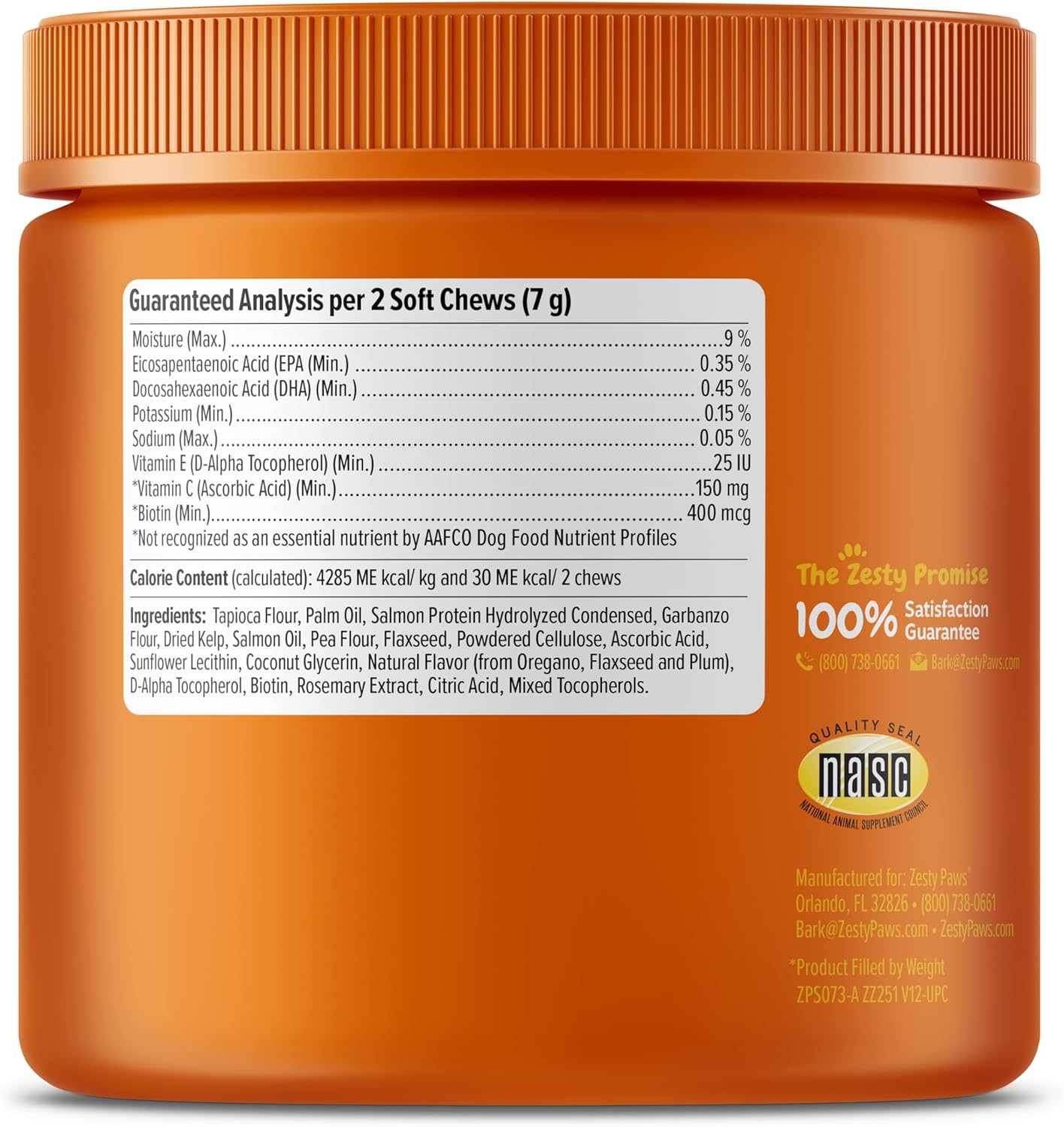 Salmon Fish Oil Omega 3 for Dogs - with Wild Alaskan Salmon Oil - Anti Itch Skin & Coat + Allergy Support - Hip & Joint + Arthritis Dog Supplement + EPA & DHA - 90 Chew Treats - Salmon Flavor