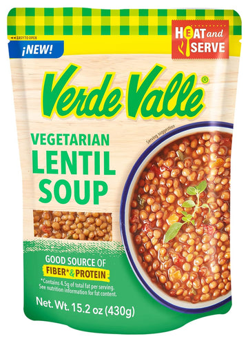 Verde Valle Vegetarian Lentil Soup 15.2 oz (Pack of 1)