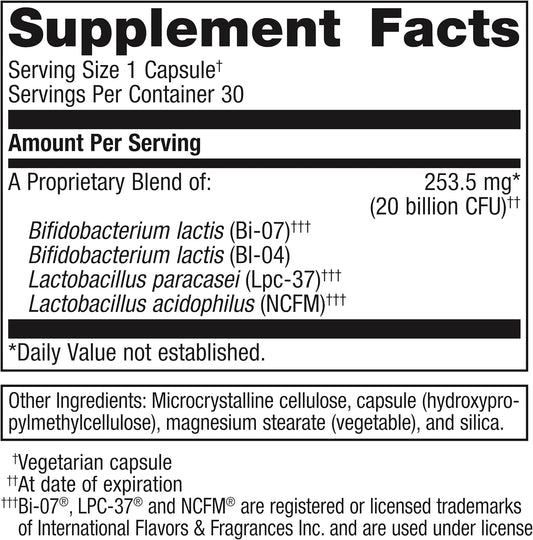 Metagenics Ultraflora Restore Probiotic - Daily Probiotic - Intestinal Support* - 30 Capsules