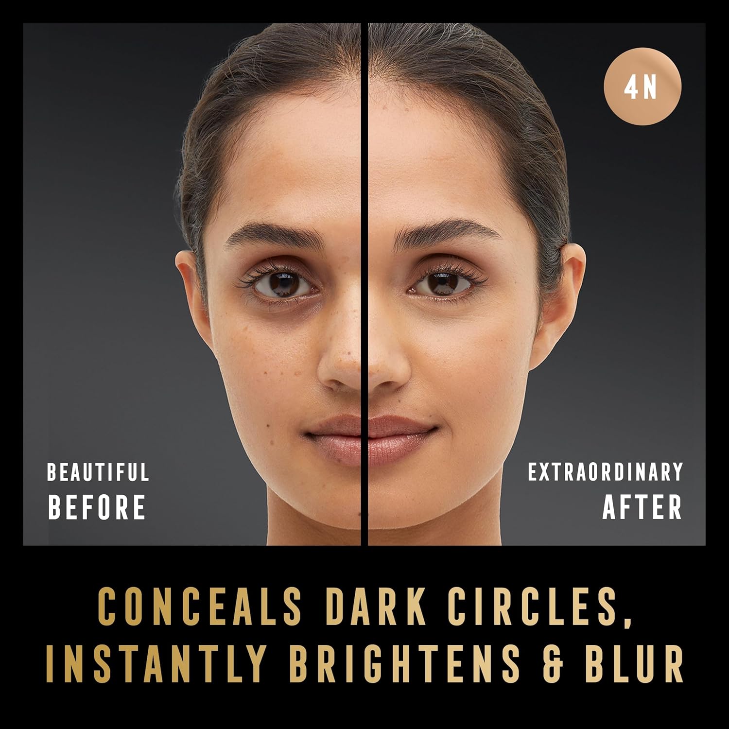 Max Factor Facefinity Multi-Perfector Concealer, All In One, Conceal Imperfections, Instant Brightening, Natural Finish, Lightweight, Vegan, Customisable Coverage - 4N, 11ml : Amazon.co.uk: Beauty