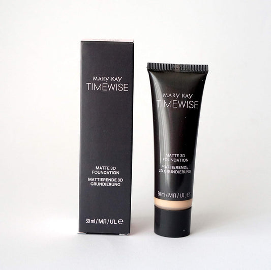 Mary Kay Beige W160 Timewise Matte 3D Foundation Mattifying Primer For Mixed/Oily Skin 30 Ml