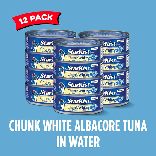 StarKist Chunk White Albacore Tuna in Water - 5 oz Can (Pack of 12)
