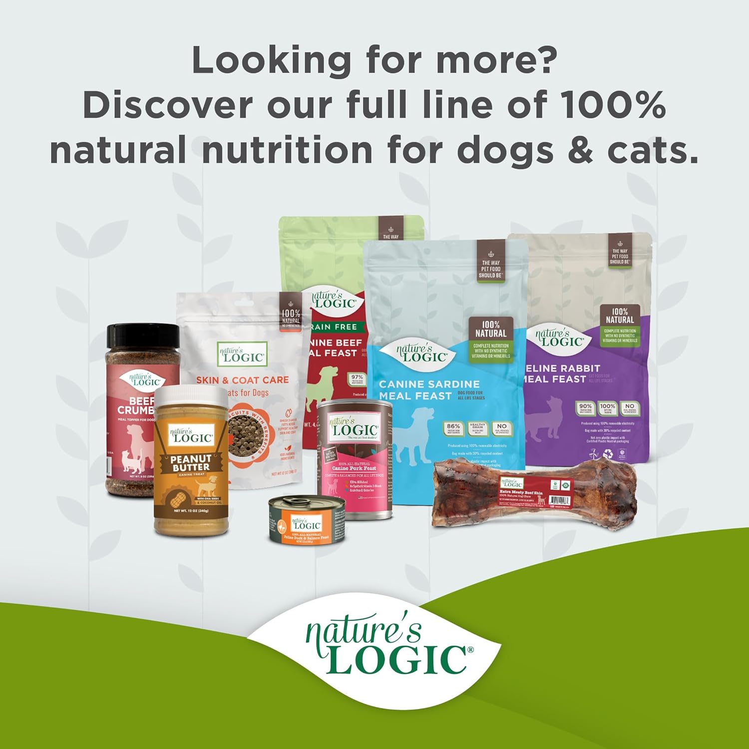 Nature'S Logic All-Natural Cat Litter, 24Lb : Adult Cat Food : Pet Supplies