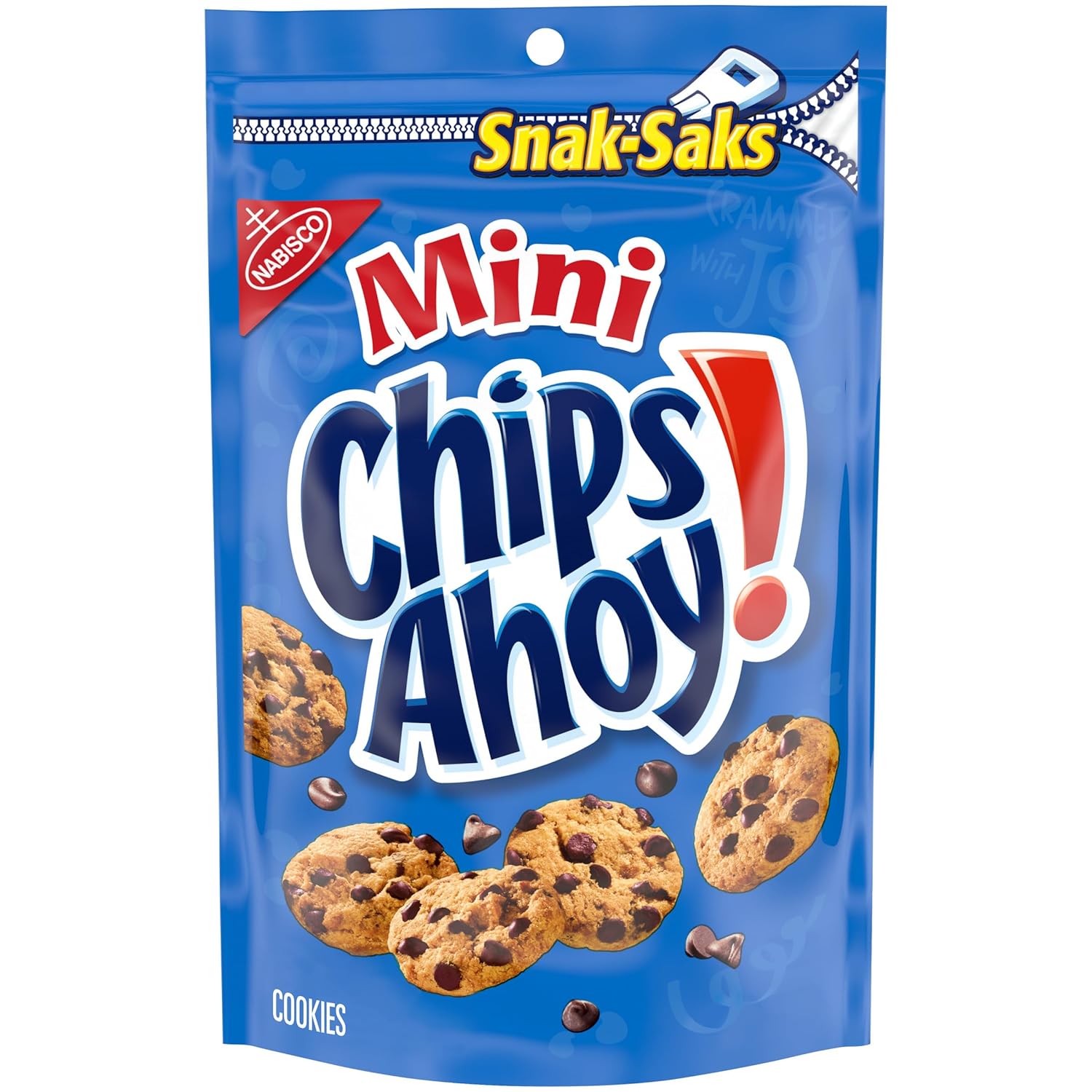 Mini Chips Ahoy Original Chocolate Chip Cookies, 1 Snak-Sak (8 Oz.)