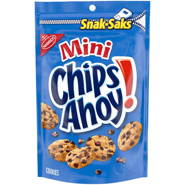 Mini Chips Ahoy Original Chocolate Chip Cookies, 1 Snak-Sak (8 Oz.)
