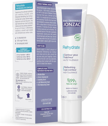 Jonzac Thermal Water Eye Care Fragrance Free Bottle Pump 15 Ml - Organic Cosmetics