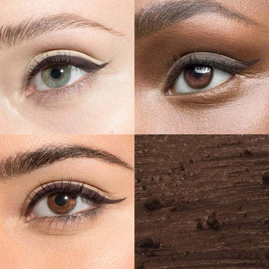 Julep 3Pc Set: Eyeshadow 101 Crème-To-Powder Eyeshadow Stick Duo In Beachy & Smoky Tawny Matte + When Pencil Met Gel Long-Lasting Eyeliner Pencil In Clay Matte - Blendable, Smudge-Resistant Makeup