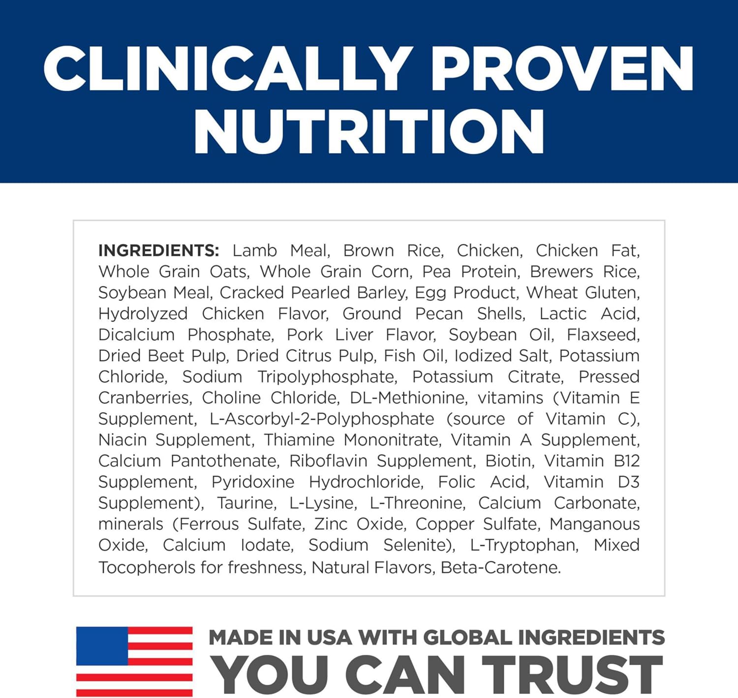 Hill's Science Diet Puppy, Puppy Premium Nutrition, Dry Dog Food, Lamb & Brown Rice, 25 lb Bag : Pet Supplies