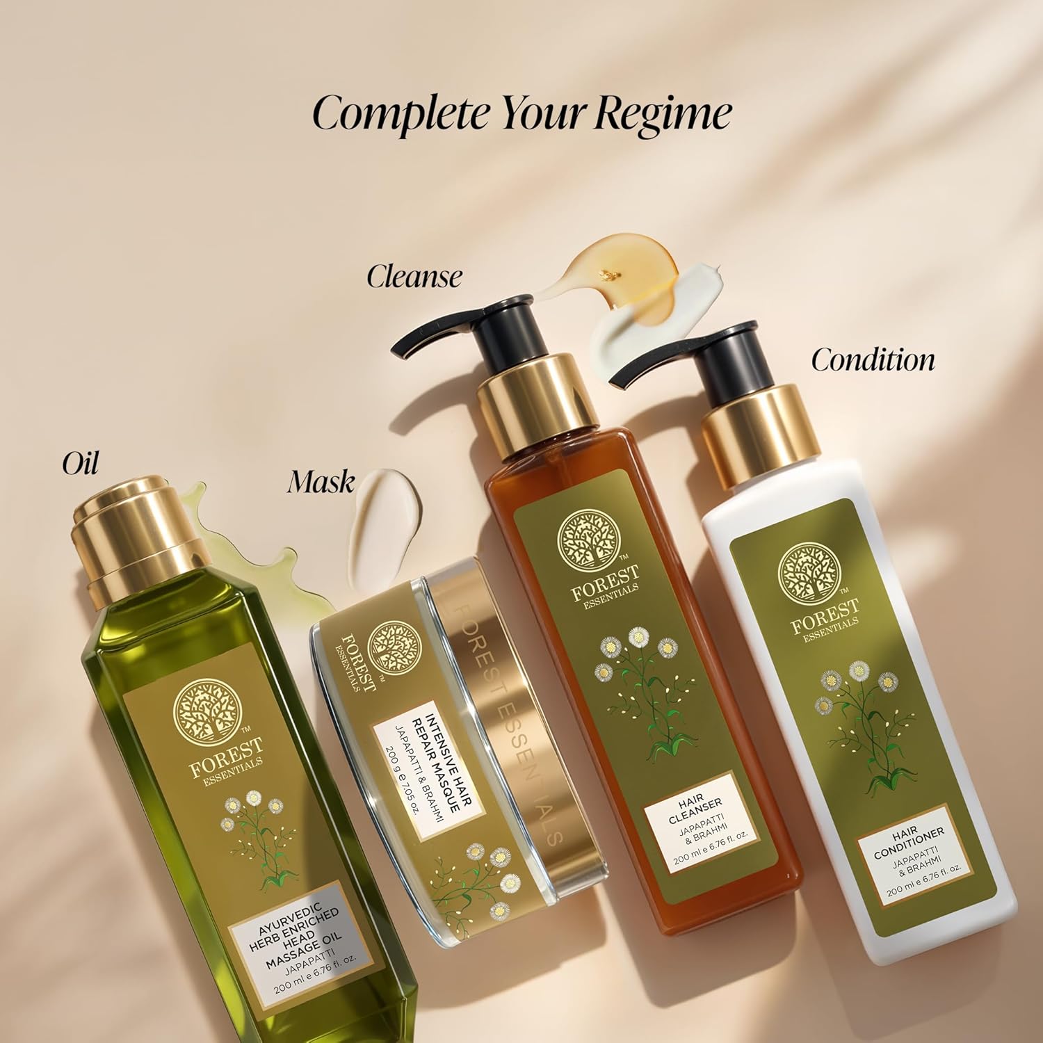 Forest Essentials Hair Conditioner, Japapatti And Brahmi, 200Ml : Beauty & Personal Care