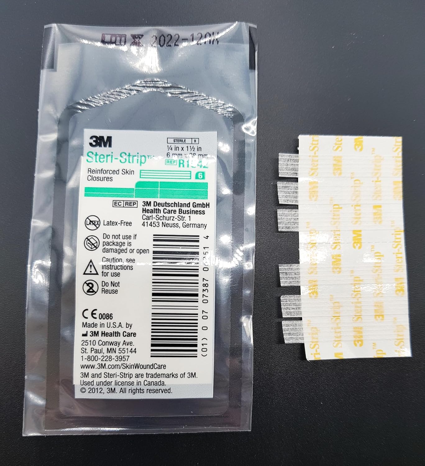 Butterfly Stitches Strip| 3mm x 75mm (5 Packs of 5) 25 Strips | Skin Closure Strips| Sterile and Hypoallergenic (R1540) : Amazon.co.uk: Health & Personal Care