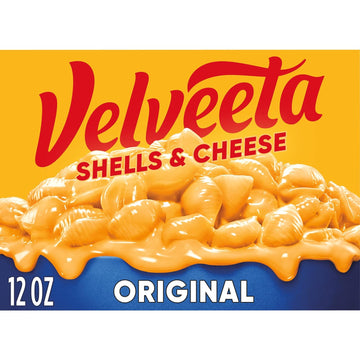 Velveeta Shells & Cheese Original Shell Pasta & Cheese Sauce Meal (12 oz Box)