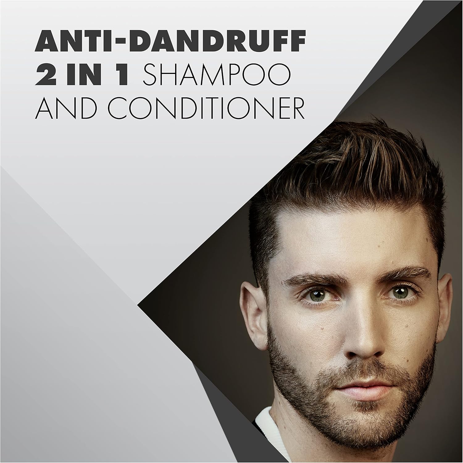 Toni & Guy Men Anti Dandruff 2 in 1 Shampoo, Cleanses Greasy Hair and Soothes Itchy Scalp, 250ml : Amazon.co.uk: Beauty