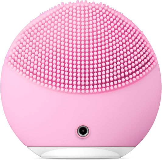 Foreo Luna Mini 2 Facial Cleansing Brush - Travel Accessories - Face Massager Electric - All Skin Types Ultra-Hygienic Skincare - Simple Face Wash - Silicone Electric Face Cleanser - Sunflower Yellow