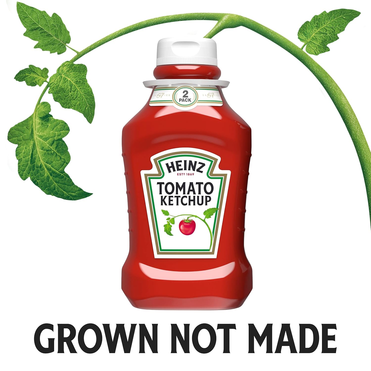 Heinz Tomato Ketchup (2 Ct Pack, 50.5 Oz Bottles)