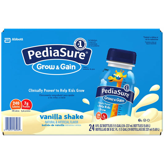 Pediasure Vanilla Shake, 24 Pk./8 Oz. (Pack Of 2)