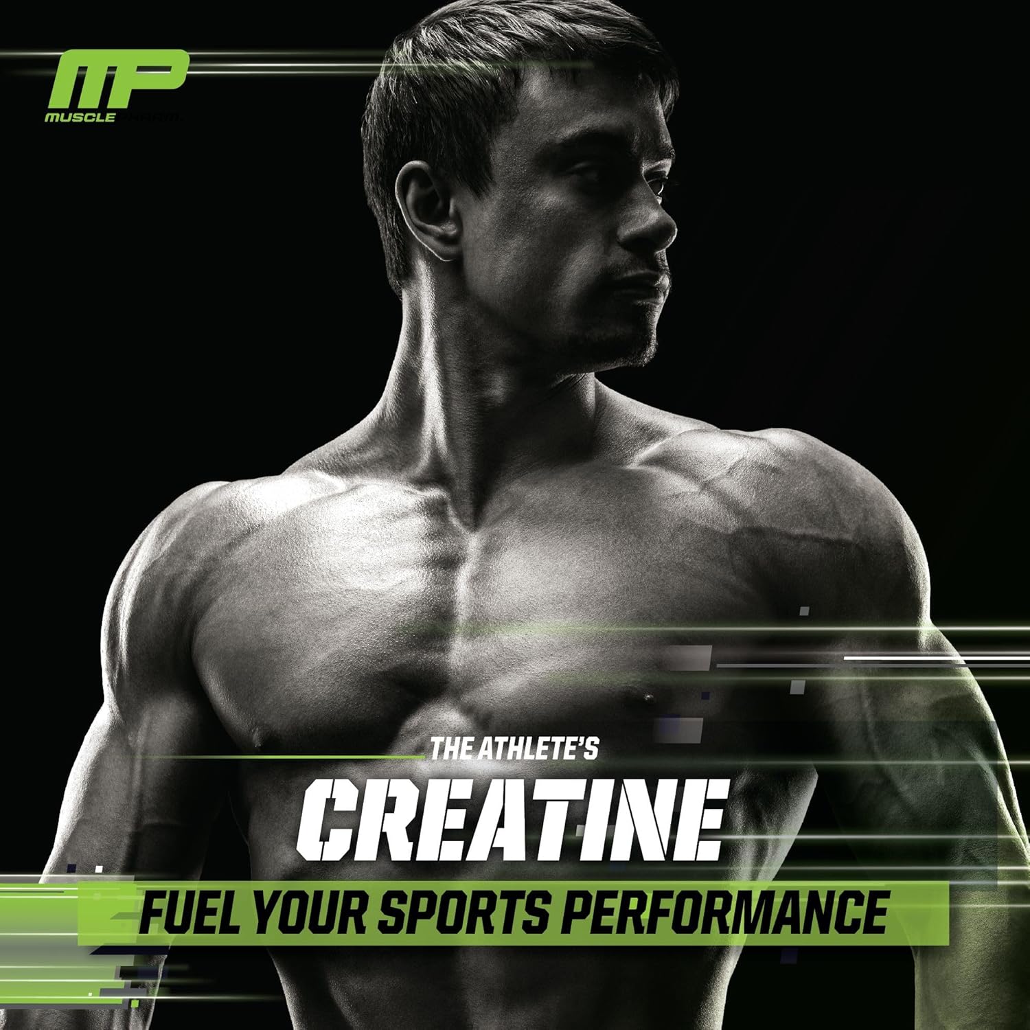 Musclepharm Creatine Monohydrate Powder, Pre Workout Muscle Builder & Post Workout Muscle Recovery Supplement, Ultra-Pure 100% Monohydrate Creatine Powder, 60 Servings, Unflavored : Health & Household
