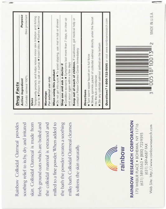 Rainbow Research Colloidal Oatmeal Bath, 1.5 Oz
